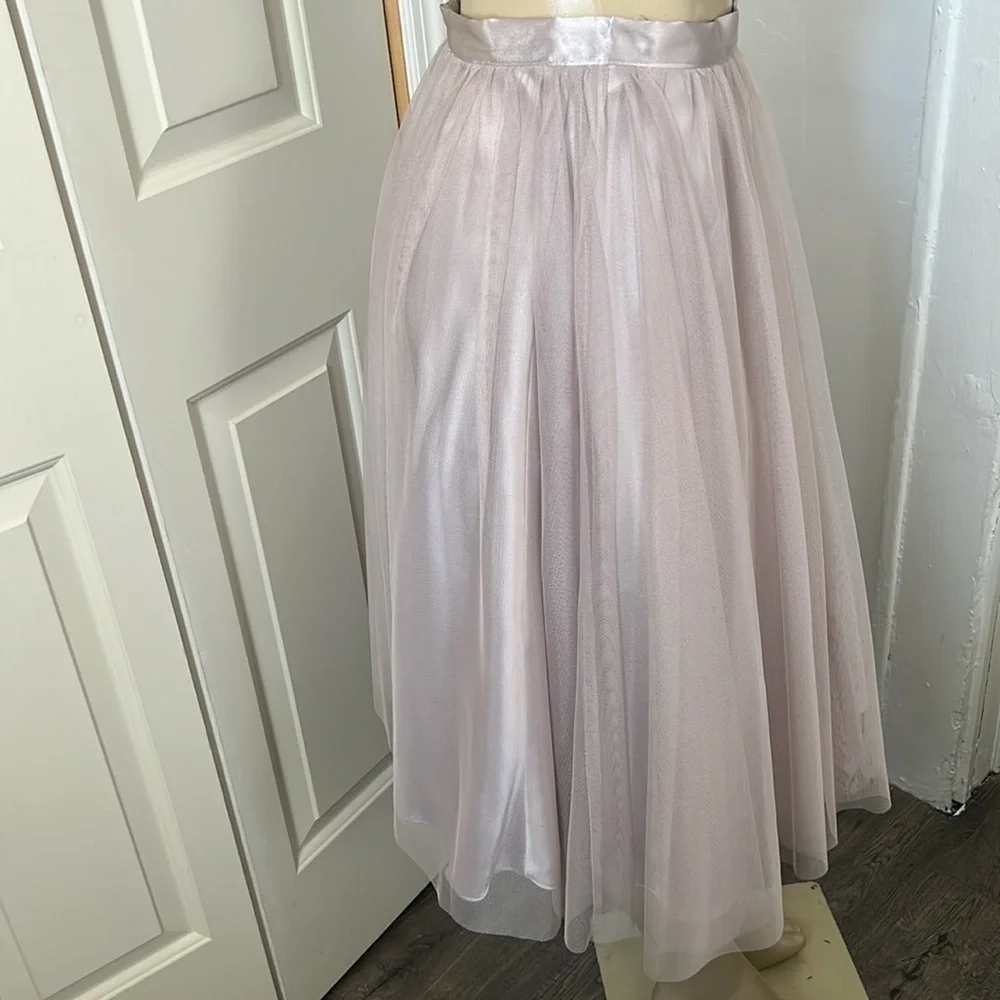 MARINA TulleElegant Cream Skirt